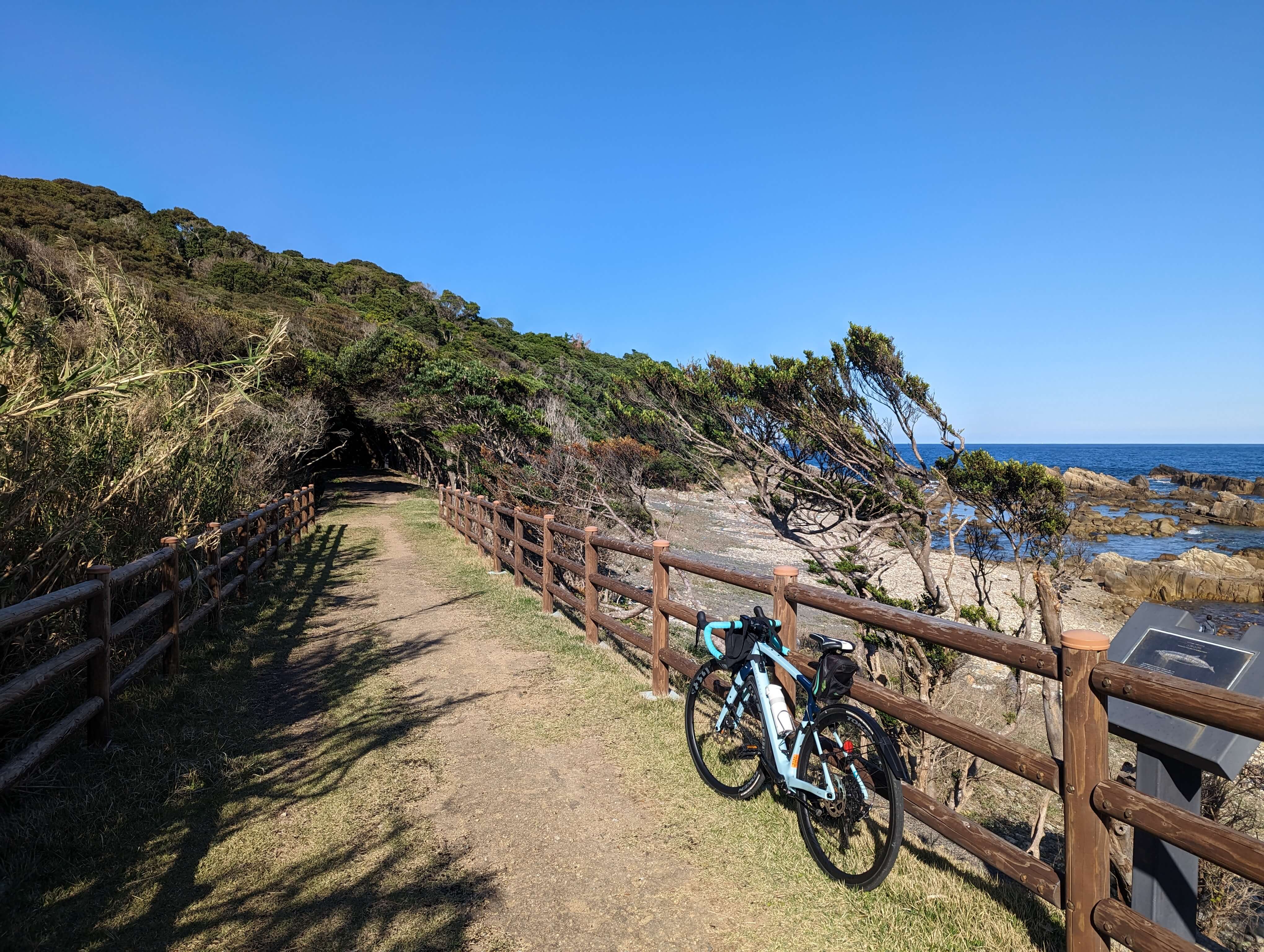 梶取崎園地の風景